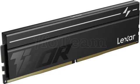 Photo de Kit Barettes mémoire 16Go (2x8Go) DIMM DDR5 Lexar Thor 2nd Gen 6000MHz CL38 (Noir)