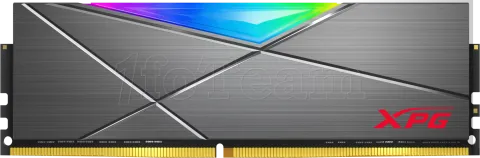 Photo de Kit Barrettes mémoire 16Go (2x8Go) DIMM DDR4 Adata XPG SpectriX D50 RGB  3600Mhz (Blanc)