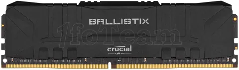 Photo de Kit Barrettes mémoire 16Go (2x8Go) DIMM DDR4 Crucial Ballistix  3600Mhz (Noir)