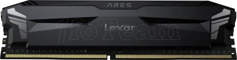 Photo de Kit Barrettes mémoire 16Go (2x8Go) DIMM DDR4 Lexar Ares OC  3600Mhz (Noir)