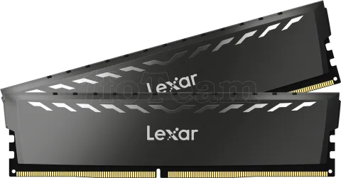 Photo de Kit Barrettes mémoire 16Go (2x8Go) DIMM DDR4 Lexar Thor 3600Mhz (Noir)