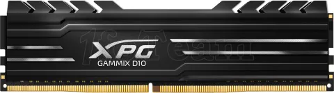 Photo de Kit Barrettes mémoire 32Go (2x16Go) DIMM DDR4 Adata XPG GammiX D10  3600Mhz (Noir)