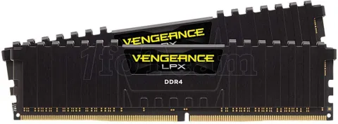 Photo de Kit Barrettes mémoire 32Go (2x16Go) DIMM DDR4 Corsair Vengeance  3333Mhz (Noir)
