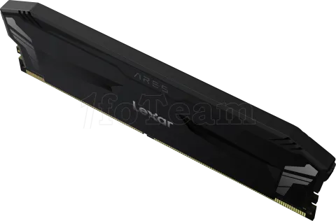 Photo de Kit Barrettes mémoire 32Go (2x16Go) DIMM DDR4 Lexar Ares OC  3600Mhz (Noir)
