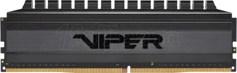 Photo de Kit Barrettes mémoire 32Go (2x16Go) DIMM DDR4 Patriot Viper 4 Blackout  3600Mhz (Noir)