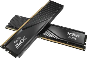 Photo de Kit Barrettes mémoire 32Go (2x16Go) DIMM DDR5 Adata XPG Lancer Blade 6000MHz (Noir)