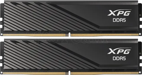 Photo de Kit Barrettes mémoire 32Go (2x16Go) DIMM DDR5 Adata XPG Lancer Blade 6000MHz (Noir)