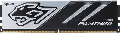 Photo de Kit Barrettes mémoire 32Go (2x16Go) DIMM DDR5 Apacer Panther 5600MHz (Noir/Argent)