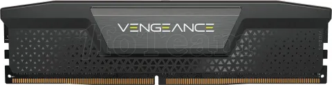 Photo de Kit Barrettes mémoire 32Go (2x16Go) DIMM DDR5 Corsair Vengeance  5200MHz AMD Expo (Noir)