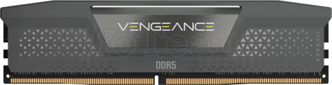 Photo de Kit Barrettes mémoire 32Go (2x16Go) DIMM DDR5 Corsair Vengeance 6000MHz CL28 (Noir)