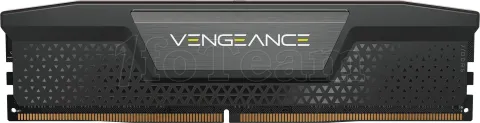 Photo de Kit Barrettes mémoire 32Go (2x16Go) DIMM DDR5 Corsair Vengeance  6000MHz CL30 (Noir)