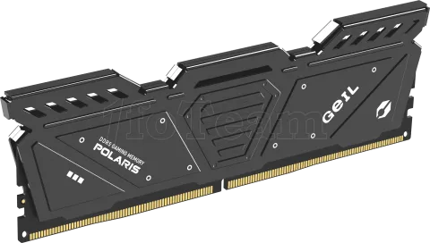 Photo de Kit Barrettes mémoire 32Go (2x16Go) DIMM DDR5 GeIL Polaris 5200Mhz (Noir)