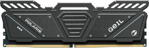 Photo de Kit Barrettes mémoire 32Go (2x16Go) DIMM DDR5 GeIL Polaris 5200Mhz (Noir)