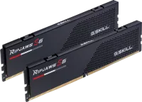 Photo de Kit Barrettes mémoire 32Go (2x16Go) DIMM DDR5 G.Skill Ripjaws S5 6400MHz CL36 (Noir)