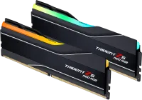 Photo de Kit Barrettes mémoire 32Go (2x16Go) DIMM DDR5 G.Skill Trident Z5 Neo 6000MHz CL36 AMD Expo (Noir)
