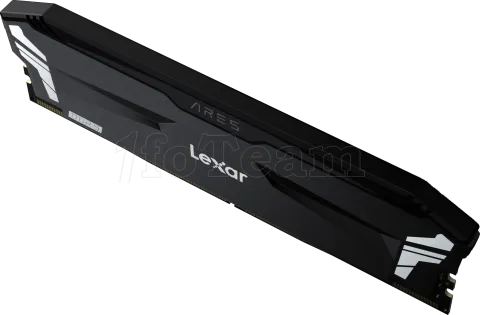 Photo de Kit Barrettes mémoire 32Go (2x16Go) DIMM DDR5 Lexar Ares OC 6000MHz (Noir)
