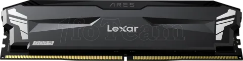 Photo de Kit Barrettes mémoire 32Go (2x16Go) DIMM DDR5 Lexar Ares OC 6000MHz (Noir)