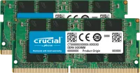 Photo de Kit Barrettes mémoire SODIMM DDR4 32Go (2x16Go) Crucial 3200Mhz (Vert)