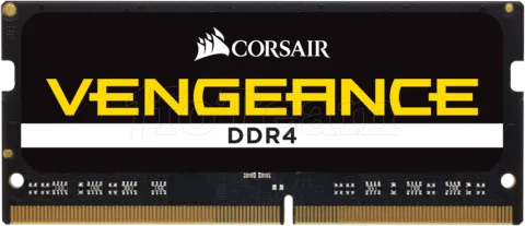 Photo de Kit Barrettes mémoire SODIMM DDR4 64Go (2x32Go) Corsair Vengeance  2933MHz (Noir)