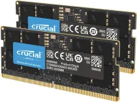 Photo de Kit Barrettes mémoire SODIMM DDR5 32Go (2x16Go) Crucial 5600Mhz (Noir)