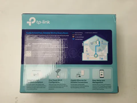 Photo de Kit de 2 Adaptateurs CPL + WiFi Tp-link TL-WPA7517 (AV1000) - SN 2237453X05142 - ID 201793