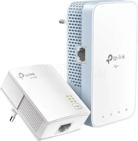 Photo de Kit de 2 Adaptateurs CPL + WiFi Tp-link TL-WPA7517 (AV1000)