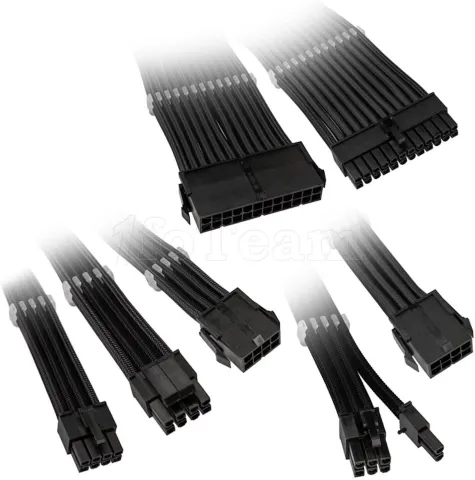Photo de Kit de câbles modulaires Kolink Core Adept pour alimentations (Noir)