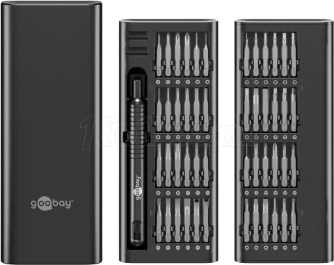 Photo de Kit de Tournevis de précision Goobay 48 pièces