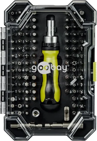 Photo de Kit de Tournevis Goobay 100 pièces