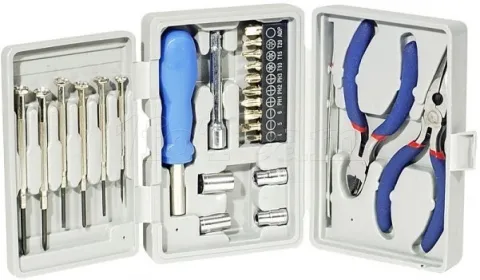 Photo de Kit d'outils pour maintenance PC (25 pièces)
