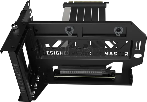 Photo de Kit Riser PCIe 4.0 16X Cooler Master V3 avec support vertical et nappe 16,5cm (Noir)