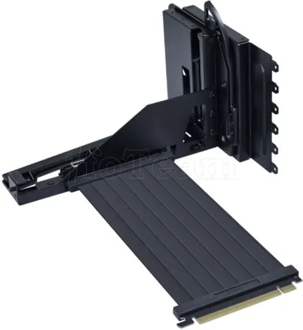 Photo de Kit Riser PCIe 5.0 16X Lian-Li V4 avec support vertical et nappe 20cm (Noir)