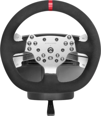 Photo de Kit Volant + Pédalier + Levier de vitesse Mars Gaming MWH-RSX (Noir)