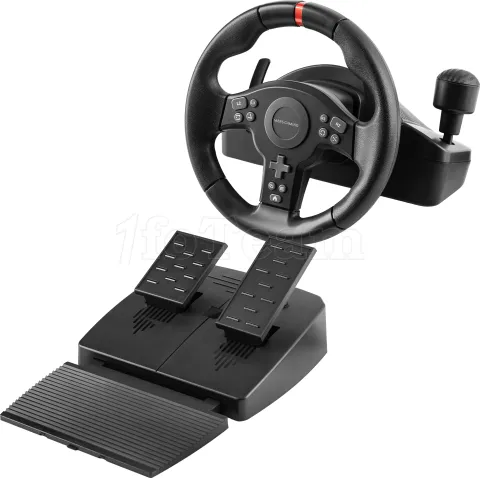 Photo de Kit Volant + Pédalier + Levier de vitesse Mars Gaming MWH-RSXOne (Noir)