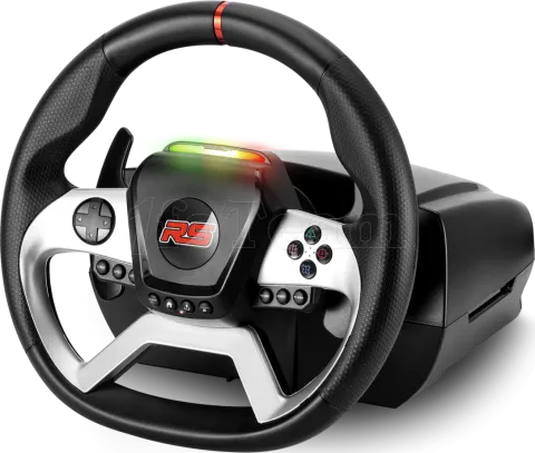 Photo de Kit Volant + Pédalier + Levier de vitesse Spirit Of Gamer Race Wheel Force 1080RS (Noir/Gris)