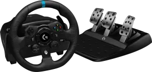 Photo de Kit Volant + Pédalier Logitech G923 TrueForce Racing System Xbox/PC