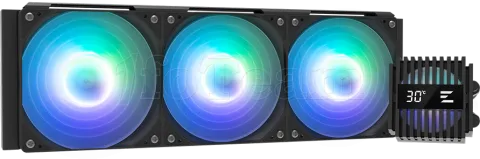 Photo de Kit Waterccoling AIO Zalman Alpha2 V2 RGB - 360mm (Noir)