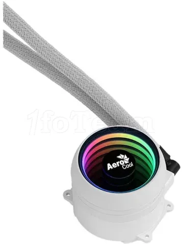 Photo de Kit Watercooling Aerocool Mirage L360 RGB (Blanc)