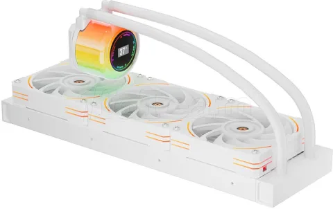 Photo de Kit Watercooling AIO 1stPlayer CC RGB - 360mm (Blanc)