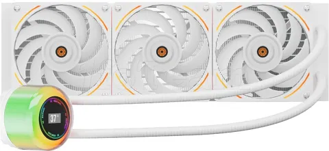 Photo de Kit Watercooling AIO 1stPlayer CC RGB - 360mm (Blanc)
