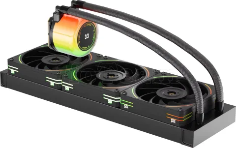 Photo de Kit Watercooling AIO 1stPlayer CC RGB - 360mm (Noir)