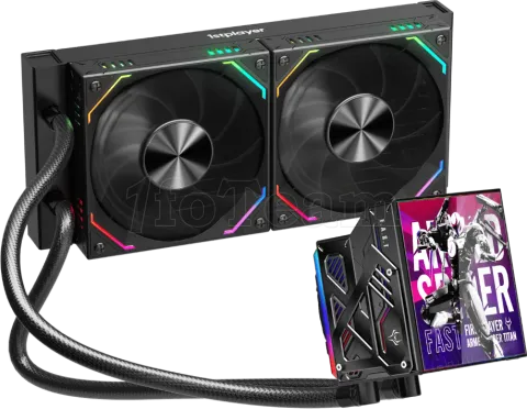 Photo de Kit Watercooling AIO 1stPlayer FT RGB - 240mm (Noir)