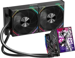 Photo de Kit Watercooling AIO 1stPlayer FT RGB - 240mm (Noir)