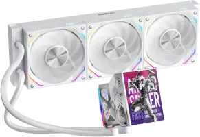 Photo de Kit Watercooling AIO 1stPlayer FT RGB - 360mm (Blanc)