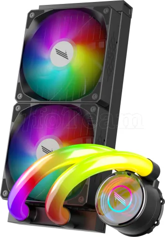 Photo de Kit Watercooling AIO 1stPlayer MT Infinite Space RGB - 240mm (Noir)