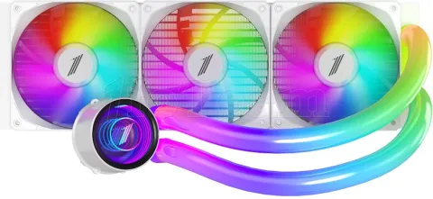 Photo de Kit Watercooling AIO 1stPlayer MT Infinite Space RGB - 360mm (Blanc)