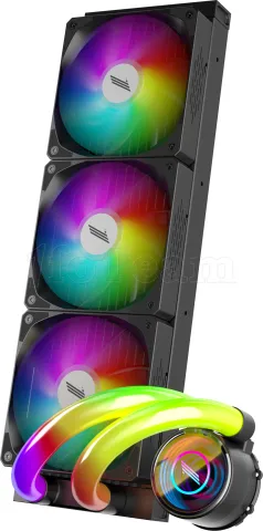 Photo de Kit Watercooling AIO 1stPlayer MT Infinite Space RGB - 360mm (Noir)