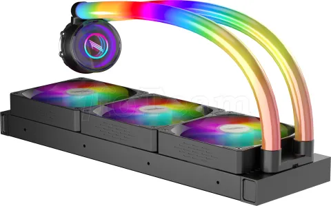 Photo de Kit Watercooling AIO 1stPlayer MT Infinite Space RGB - 360mm (Noir)
