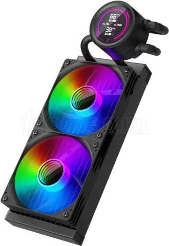 Photo de Kit Watercooling AIO 1stPlayer TS4 RGB - 240mm (Noir)