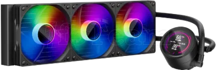 Photo de Kit Watercooling AIO 1stPlayer TS4 RGB - 360mm (Noir)